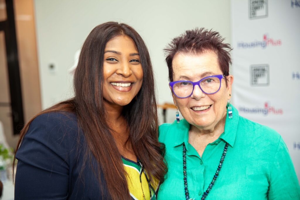 Rita Zimmer and Rebecca Chatterham