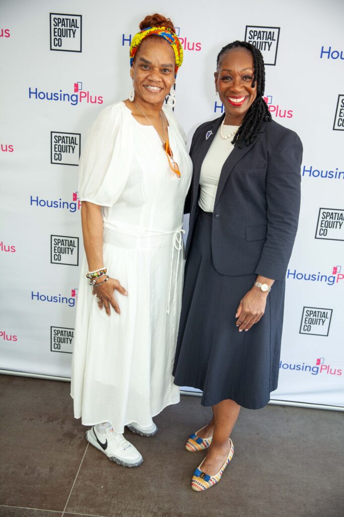 Yolanda Johnson Perkins and Karen Ford